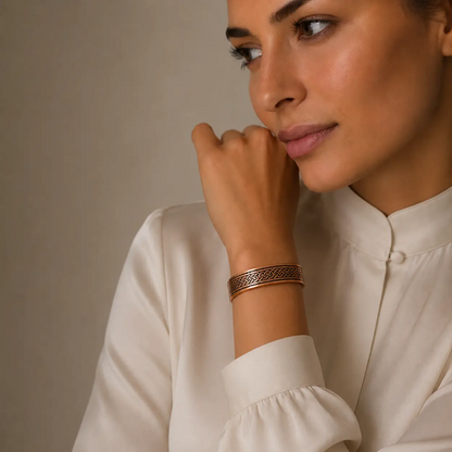 Alma Pure™ · Bracciale in Rame Rosso Puro